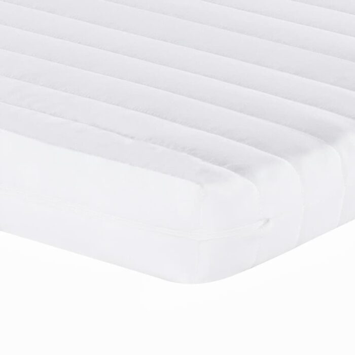 Matelas en mousse blanc 120x210 cm 7 zones dureté 20 ILD – Image 6