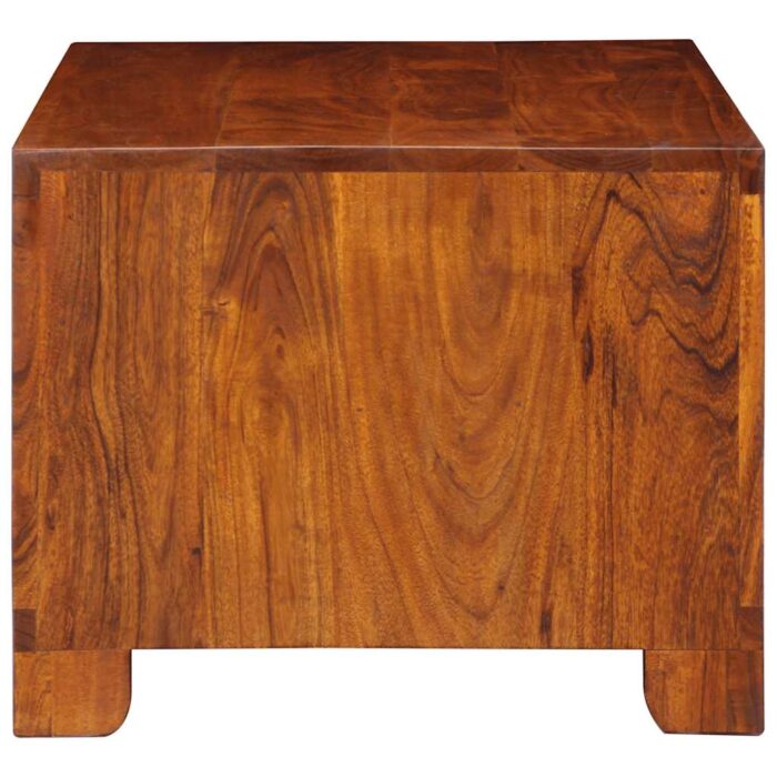 Table basse 90x50x40 cm bois d'acacia massif – Image 2