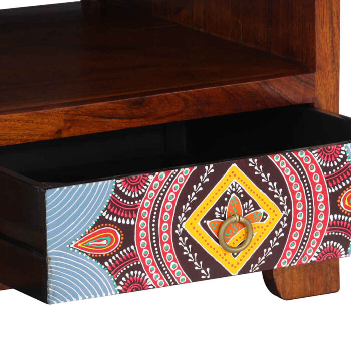 Table basse 90x50x40 cm bois d'acacia massif – Image 5