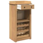 Armoire à vin Panama 57x40x111,5 cm bois de pin massif – Image 3