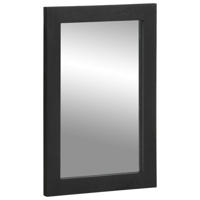 Ensemble de meubles salle de bain 3 pcs noir bois d'ingénierie – Image 5
