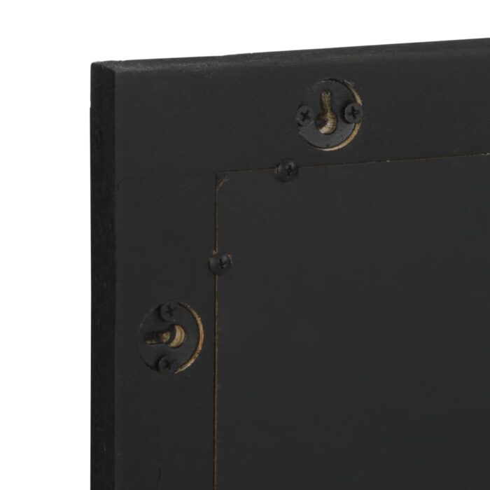 Ensemble de meubles salle de bain 3 pcs noir bois d'ingénierie – Image 7