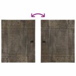 Ensemble de meubles de salle de bain 4 pcs bois manguier massif – Image 9