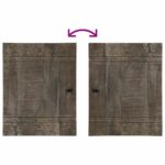 Ensemble de meubles de salle de bain 5 pcs bois manguier massif – Image 9