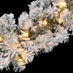 Guirlande de Noël avec lumières LED vert 5 m PVC – Image 5