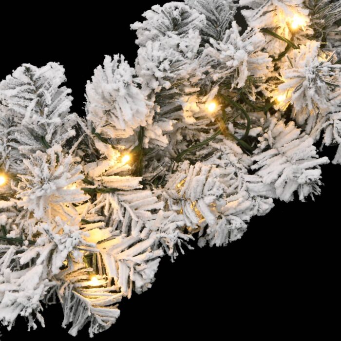 Guirlande de Noël avec lumières LED vert 20 m PVC – Image 5