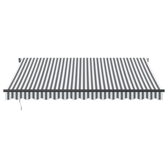 Auvent rétractable automatique avec LED anthracite et blanc – Image 2