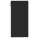 Armoire suspendue "Riga" noir 30x29,5x60 cm bois d'ingénierie – Image 3