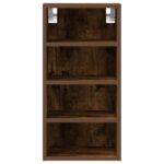 Armoire suspendue "Riga" chêne fumé 30x29,5x60 cm – Image 2