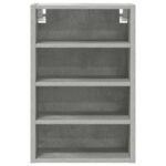 Armoire suspendue "Riga" gris béton 40x29,5x60 cm – Image 2