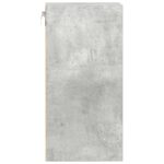 Armoire suspendue "Riga" gris béton 40x29,5x60 cm – Image 3
