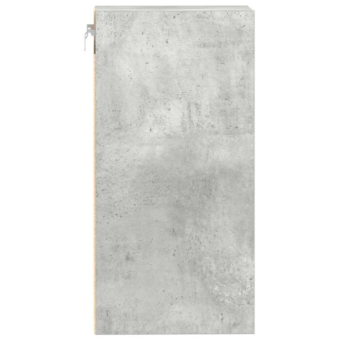 Armoire suspendue "Riga" gris béton 40x29,5x60 cm – Image 3