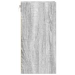 Armoire suspendue sonoma gris 40x29,5x60 cm bois d'ingénierie – Image 3