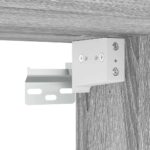 Armoire suspendue sonoma gris 40x29,5x60 cm bois d'ingénierie – Image 6