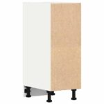 Armoire de plancher "Riga" blanc 30x44,5x81,5 cm – Image 4
