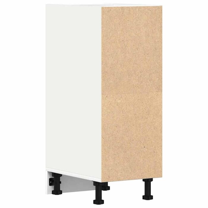 Armoire de plancher "Riga" blanc 30x44,5x81,5 cm – Image 4