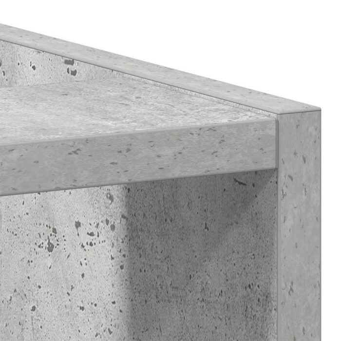 Armoire de plancher gris béton 30x44,5x81,5cm bois d’ingénierie – Image 5