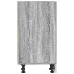 Armoire de plancher "Riga" sonoma gris 30x44,5x81,5 cm – Image 3