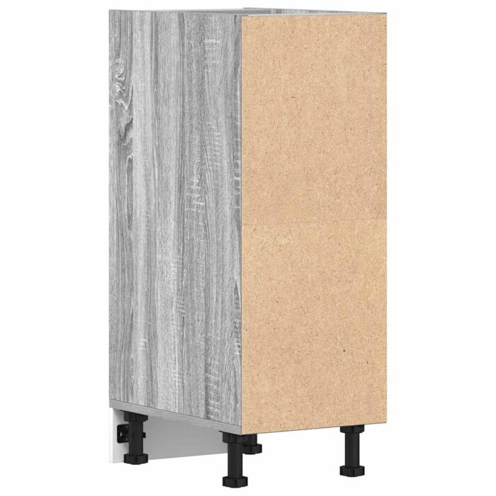 Armoire de plancher "Riga" sonoma gris 30x44,5x81,5 cm – Image 4