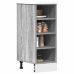 Armoire de plancher "Riga" sonoma gris 30x44,5x81,5 cm