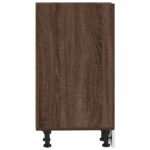 Armoire de plancher "Riga" chêne marron 30x44,5x81,5 cm – Image 3