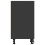 Armoire de plancher "Riga" noir 40x44,5x81,5 cm – Image 3