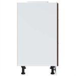 Armoire de plancher "Lyon" chêne marron 40x46x81,5cm – Image 4