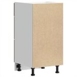 Armoire de plancher "Lyon" chêne marron 40x46x81,5cm – Image 5