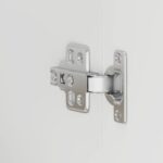 Meuble bas du lavabo noir bois d'ingénierie – Image 9