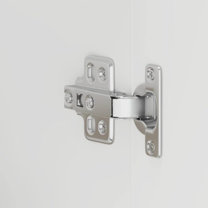 Meuble bas du lavabo noir bois d'ingénierie – Image 9