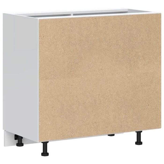 Meuble bas du lavabo chêne fumé bois d'ingénierie – Image 6