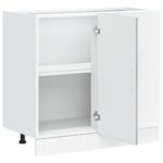 Meuble bas du lavabo "Lyon" sonoma gris bois d'ingénierie – Image 4