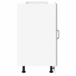 Meuble bas du lavabo "Lyon" sonoma gris bois d'ingénierie – Image 5