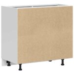 Meuble bas du lavabo "Lyon" sonoma gris bois d'ingénierie – Image 6