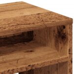 Tables de chevet 2 pcs vieux bois 40x30x40 cm bois d'ingénierie – Image 7