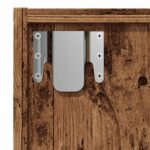 Bibliothèque/Meuble TV vieux bois 36x30x143cm bois d'ingénierie – Image 6