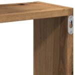 Étagères murales forme de cube chêne artisanal bois ingénierie – Image 6