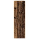 Bibliothèque/Buffet vieux bois 66x30x98 cm bois d'ingénierie – Image 4