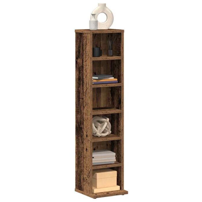 VXL8721158434234_m_en_hd_1.jpg Armoire à CD vieux bois 21x20x88 cm bois d'ingénierie – Image 1