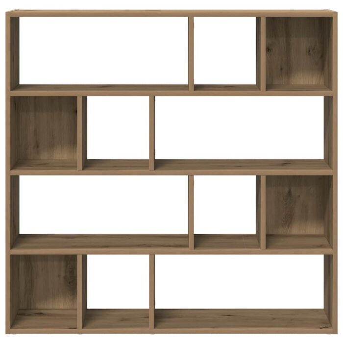 Bibliothèque/Séparateur de pièce chêne artisanal 105x24x102 cm – Image 2