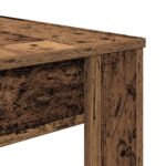 Table à manger vieux bois 120x60x76 cm bois d'ingénierie – Image 6