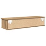 Armoire murale chêne artisanal 88x26x18,5 cm bois d'ingénierie – Image 5