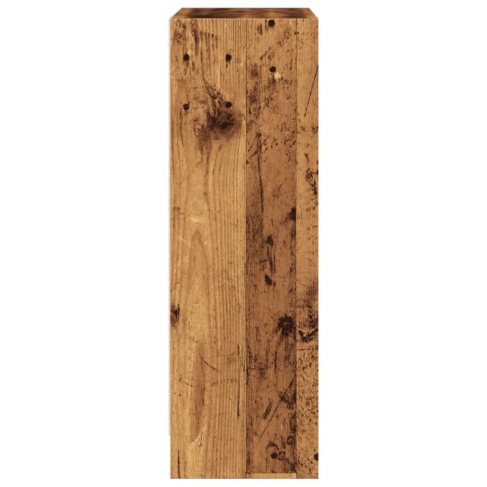 Bibliothèque vieux bois 60x24x76 cm bois d'ingénierie – Image 3