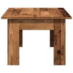 Table basse vieux bois 100x60x42 cm bois d'ingénierie – Image 3