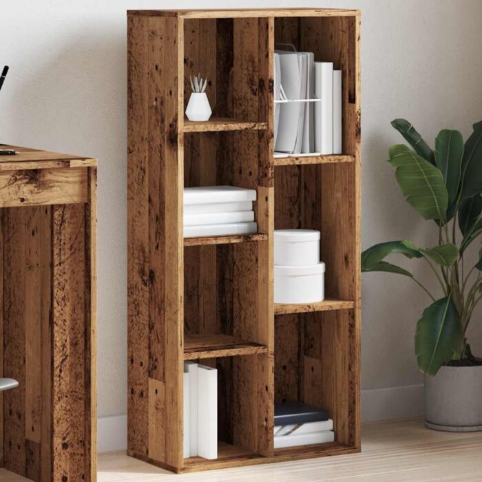 VXL8721158434999_g_en_hd_2.jpg Bibliothèque vieux bois 50x25x104 cm – Image 2