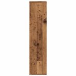 Bibliothèque vieux bois 50x25x104 cm – Image 4