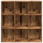 Armoire à livres vieux bois 98x29x97,5 cm – Image 3