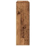 Armoire à livres vieux bois 98x29x97,5 cm – Image 4