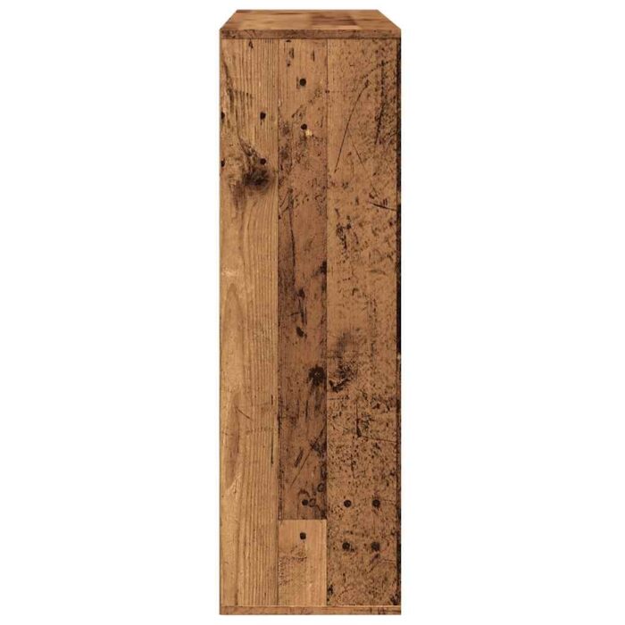 Armoire à livres vieux bois 98x29x97,5 cm – Image 4