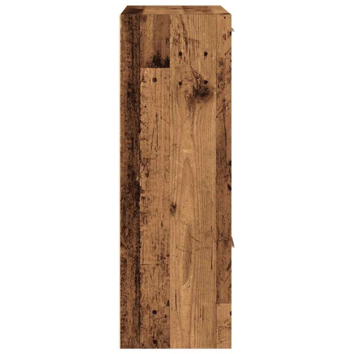 Bibliothèque vieux bois 60,5x30x90 cm bois d'ingénierie – Image 5